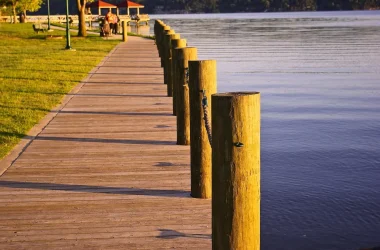 dardanelle state park dock, dock, pilings